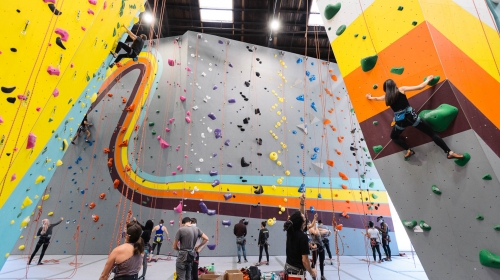 Touchstone Pacific Pipe Climbing