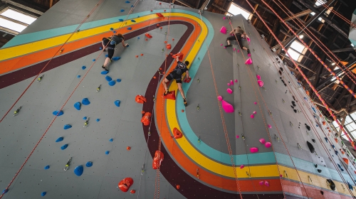 Touchstone Pacific Pipe Climbing