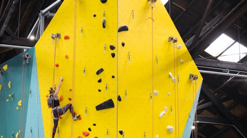 Touchstone Pacific Pipe Climbing
