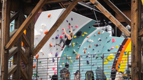 Touchstone Pacific Pipe Climbing
