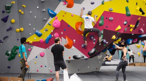 Touchstone Pacific Pipe Climbing
