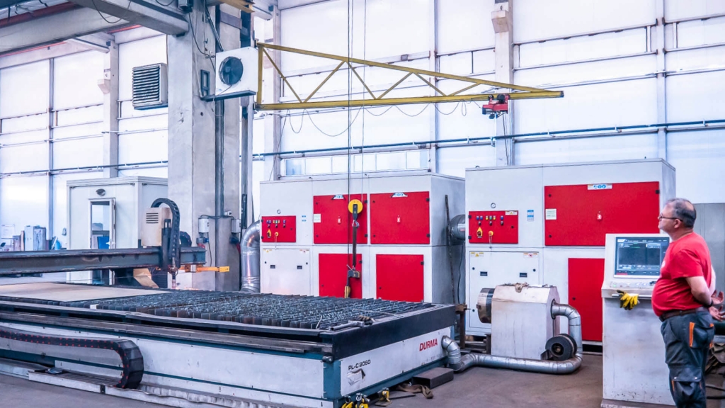 DURMA 高清 Hypertherm CNC 等离子切割机 PL - C 2060