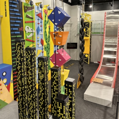 Walltopia Fun Walls in Gravity Trampoline Park, Riyadh, Saudi Arabia