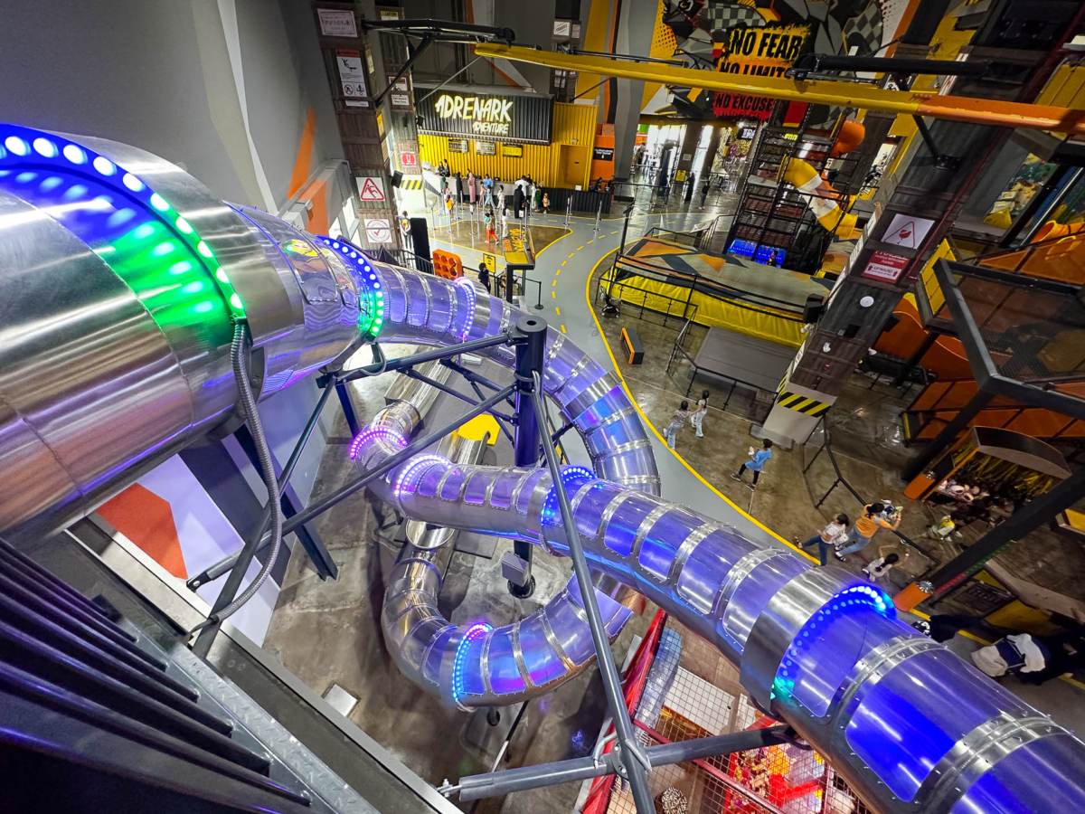Walltopia Slides in Adrenark Adventure, Dubai, UAE