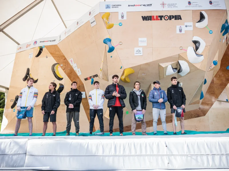 2023 年奥维耶多西班牙杯 Walltopia 攀岩墙和造型