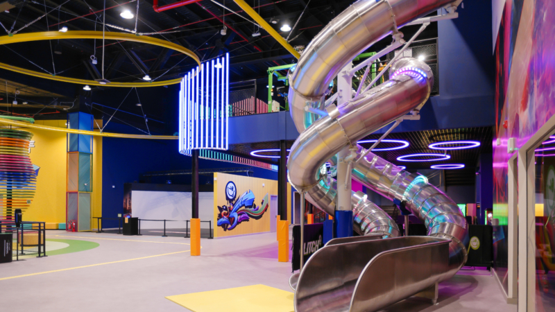 Walltopia Slides for every entertainment space