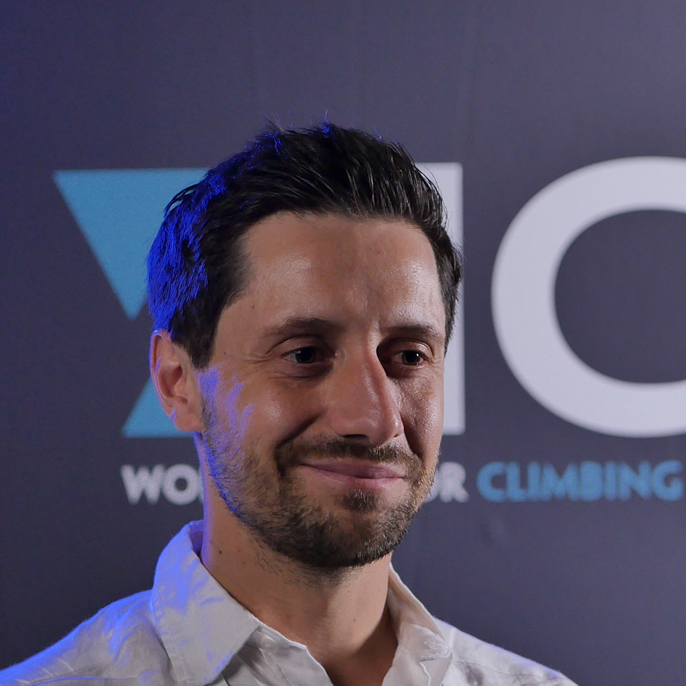 Jose Sausedo, owner of Adamanta Climbing in Mexico at WICS 2023