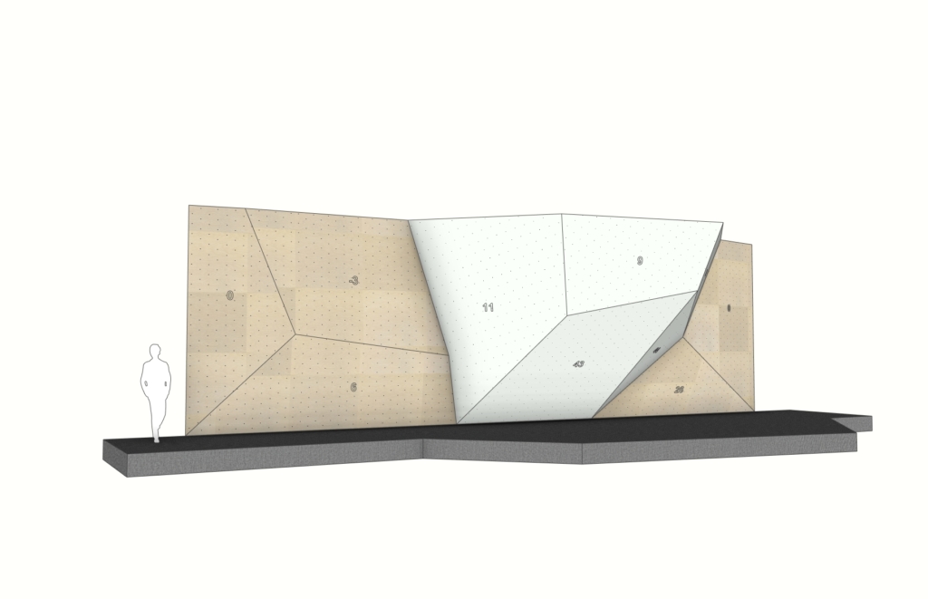 Walltopia Lambda-CDM 攀岩墙 — 抱石模块 #1，“爱因斯坦”