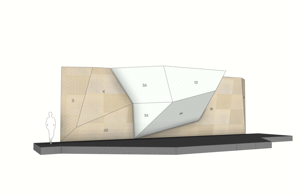 Walltopia Lambda-CDM 攀岩墙 — 抱石模块 #2，“牛顿”