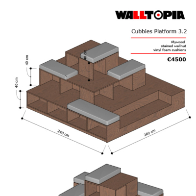 Walltopia Climbing Gym Furniture