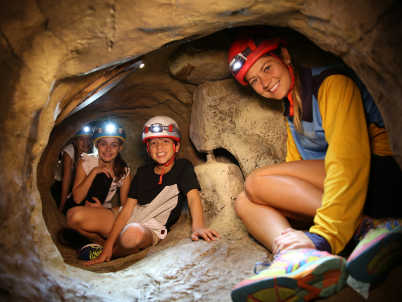 kids-in-an-artificial-cave
