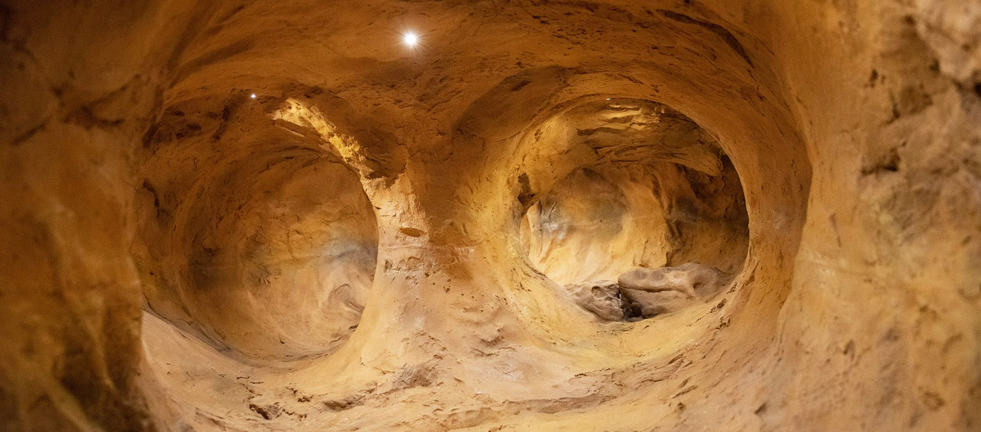 artificial-cave-with-separating-tunnels