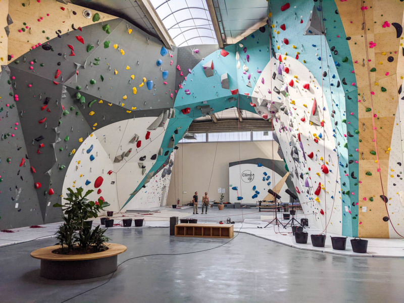 法国巴黎 Climb Up Aubervilliers 的 Walltopia 攀岩墙