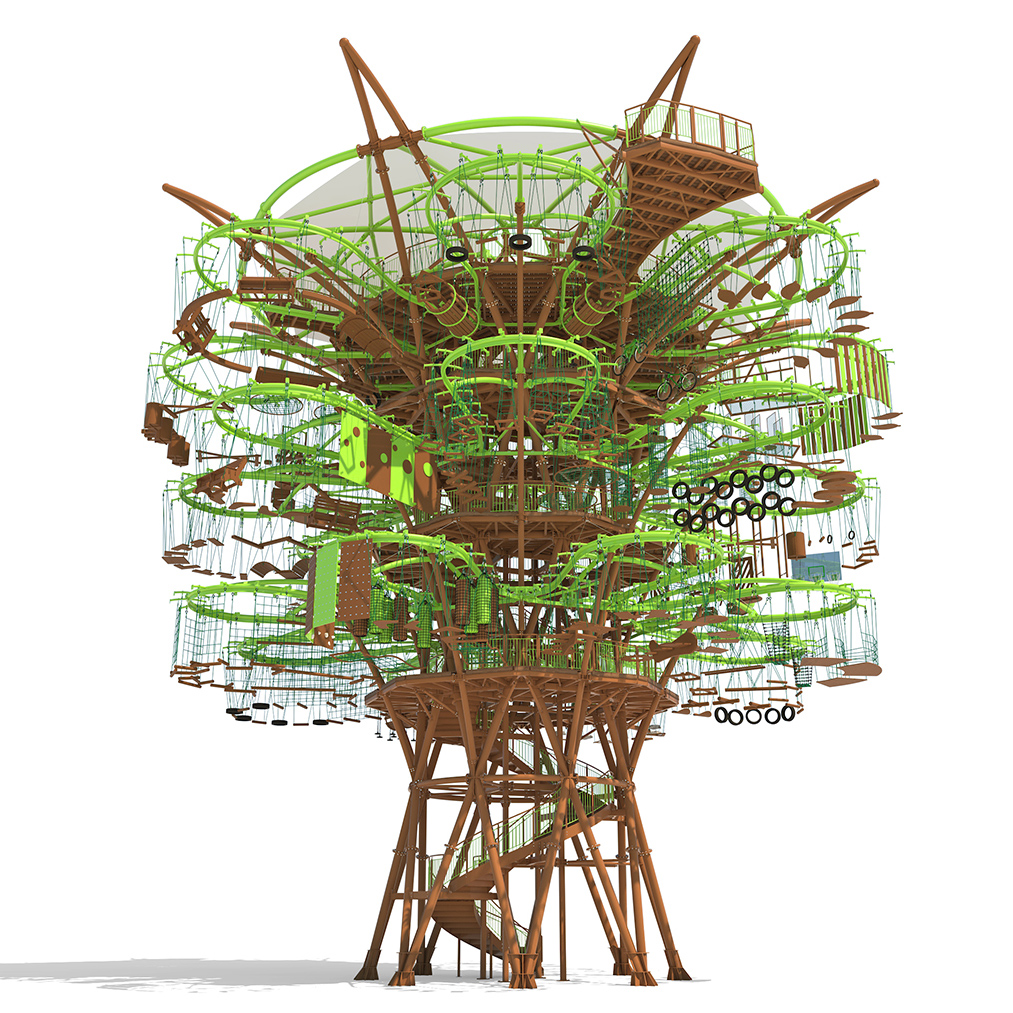 The Tree Course by Walltopia