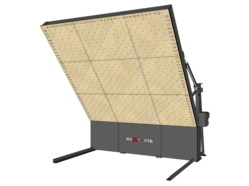 带 Walltopia 框架的 Tension Board 12x12
