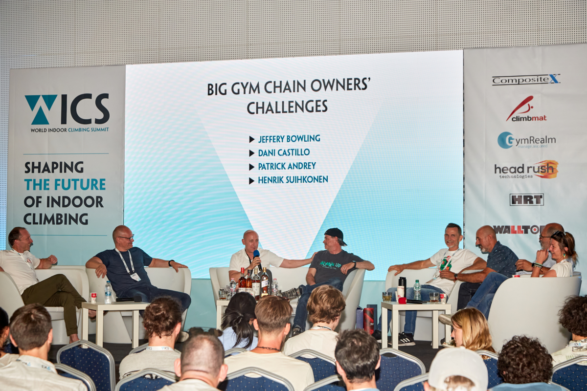 Big Gym Chain Owners panel at WICS 2023