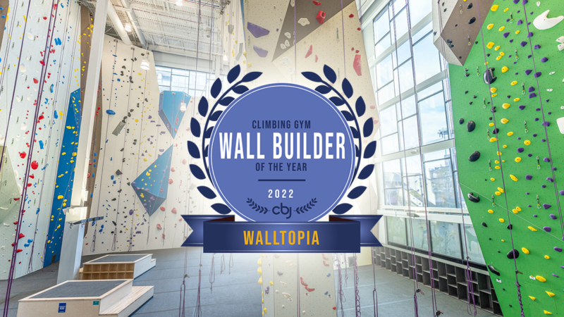 Climbing Gym Wall Builder Award 2022